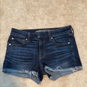 American Eagle Shortie Denim Shorts